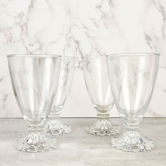 Anchor Hocking Vintage Clear BOOPIE or BERWICK 5.5" Medium Iced Tea Glasses - Picture 3 of 8